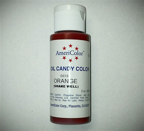 Orange Oil Candy Color - AmeriColor CC13 - 2 Ounces