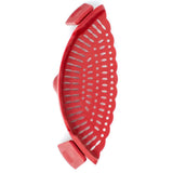 Norpro Red Silicone Clip On Strainer