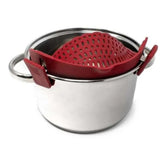 Norpro Red Silicone Clip On Strainer