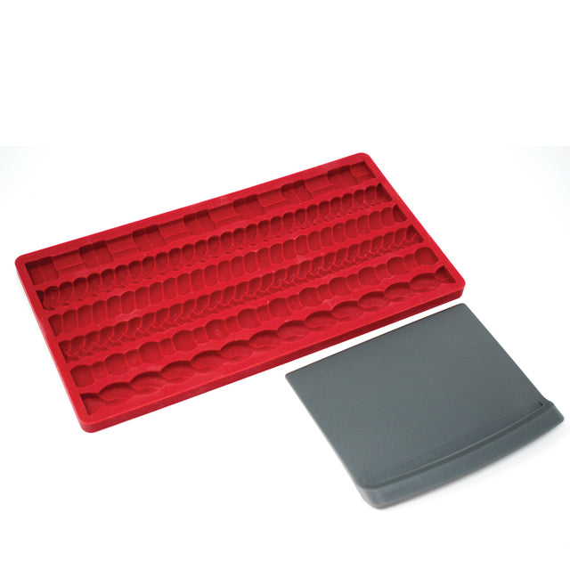 Norpro Silicone Pie Edge Mold with Scraper