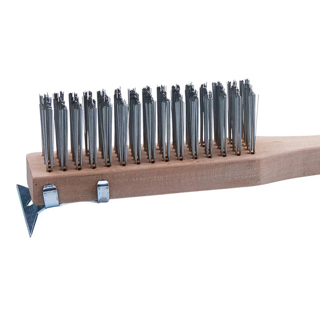 Winco BR-500 Heavy duty wire brush, 20"