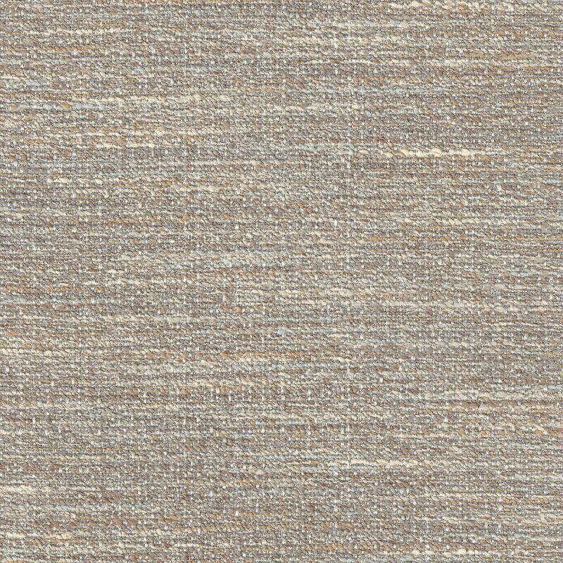 Ritz Tranquil Chenille Upholstery Fabric - Beige Brown With Light Blue And Rustic Orange, 54" Width (1 Yard)