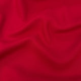Red Vegan Gabardine Polyester Gabardine Fabric - Red, 60" Wide (1 Yard)