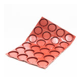 Mae Innovation Easy Pie Silicone Mold, 24 Cavities