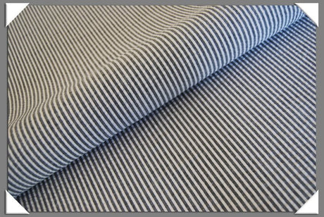 Grey Seersucker Cotton Fabric - Grey Seersucker, 58/60" Width
