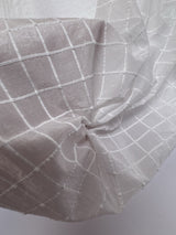 Polyamide Ripstop Checked White