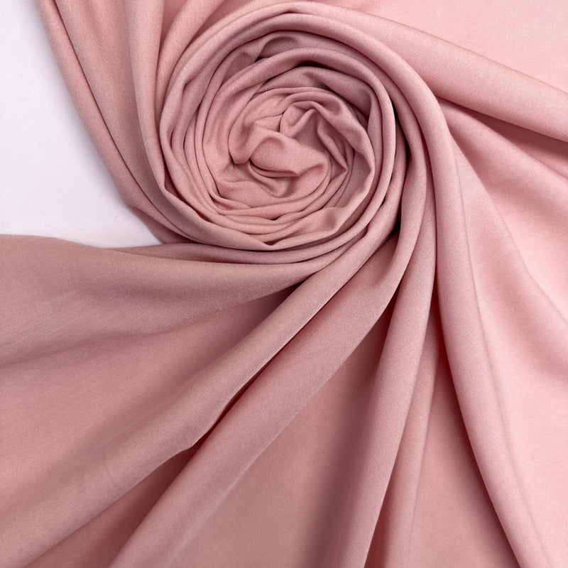 Pink Viscose Linen Woven