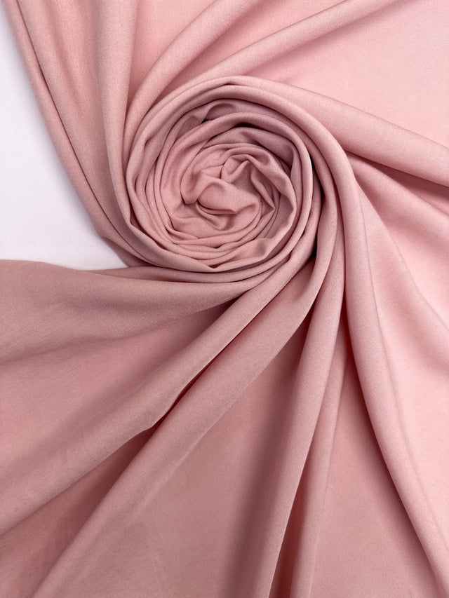 Pink Viscose Linen Woven