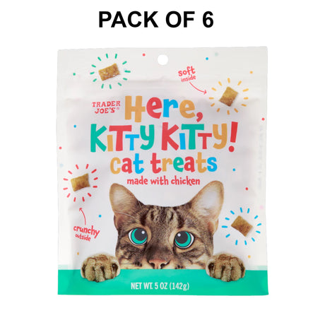 Trader Joe’s Here, Kitty Kitty Cat Treats | 5 Oz