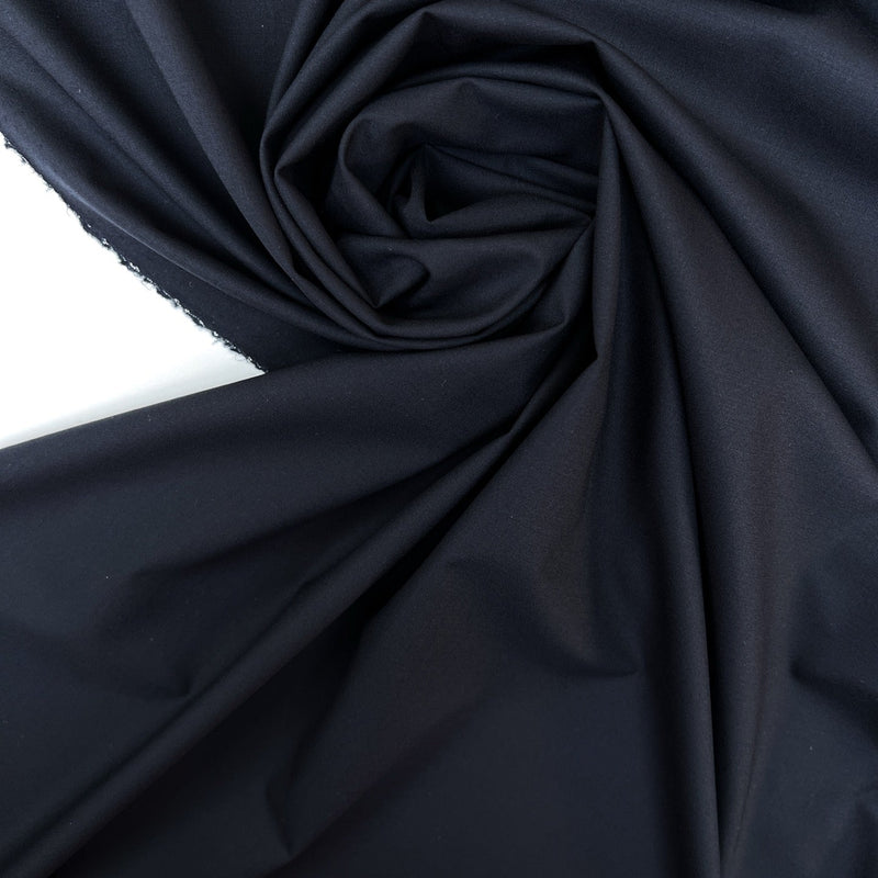 Blue Cotton Virgin Wool Elastane Suit