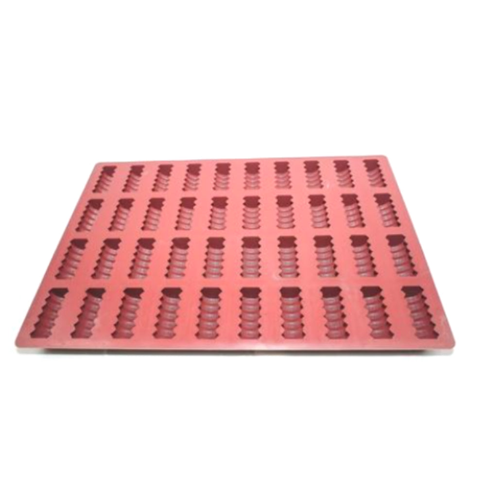 Mae Innovation Silicone Lantern Log Mold, 40 Cavities
