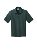 12 Pack : Port & Company® Youth Core Blend Jersey Knit Polo