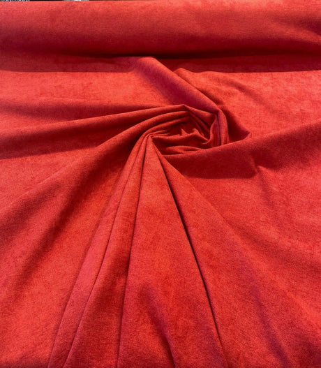 Fabricut Sensation Performance Upholstery Fabric - Red, 54" Width (1 Yard)