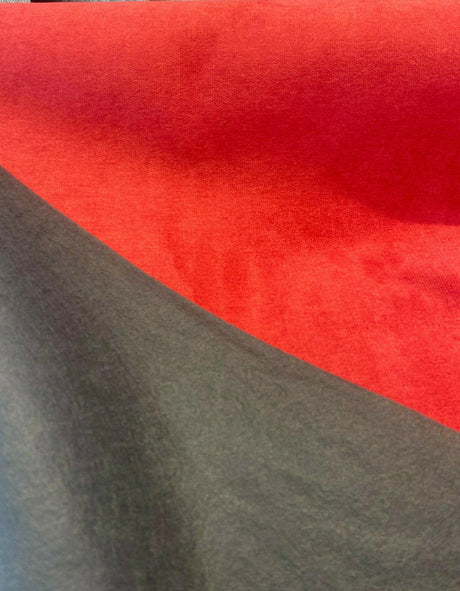 Fabricut Sensation Performance Upholstery Fabric - Red, 54" Width (1 Yard)