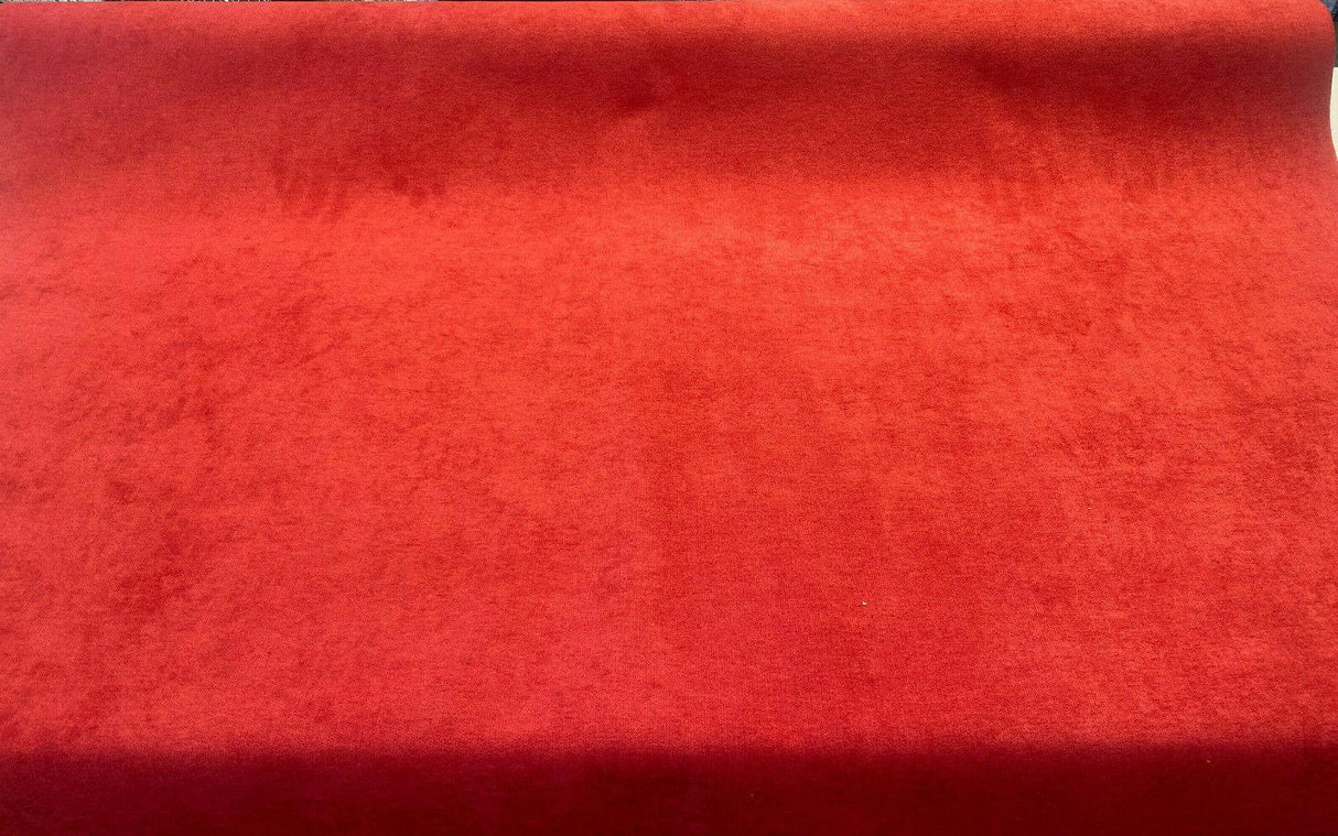 Fabricut Sensation Performance Upholstery Fabric - Red, 54" Width (1 Yard)