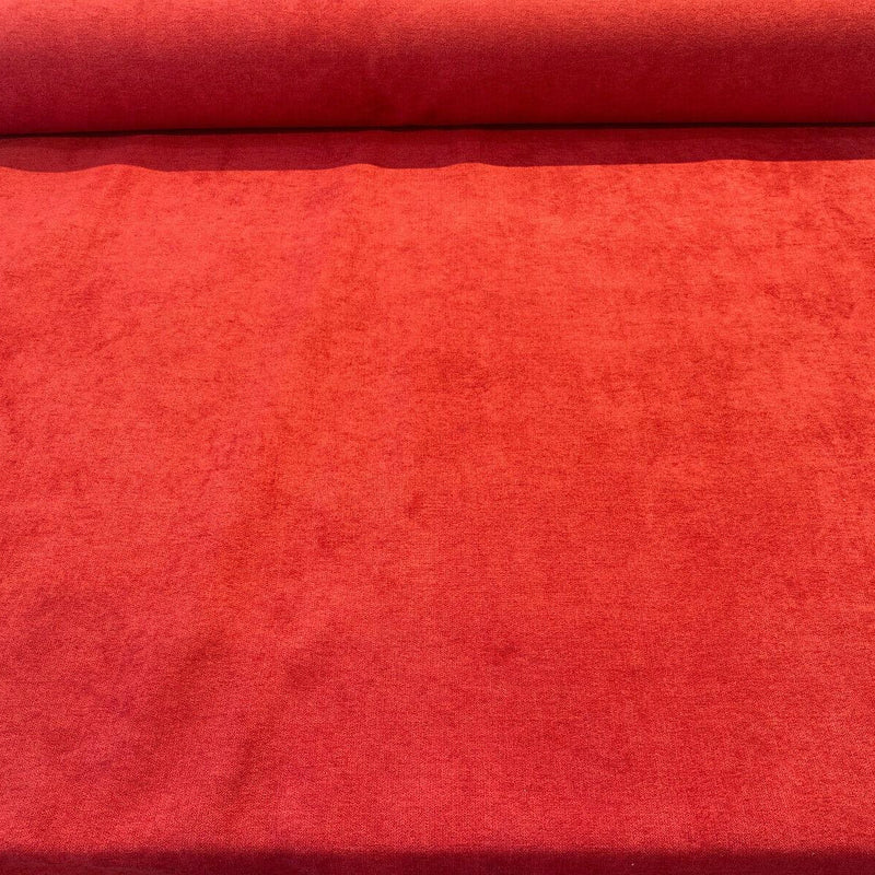 Fabricut Sensation Performance Upholstery Fabric - Red, 54" Width (1 Yard)