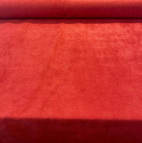 Fabricut Sensation Performance Upholstery Fabric - Red, 54" Width (1 Yard)