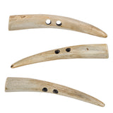 Natural Oversized Horn Toggle - 160L/100mm