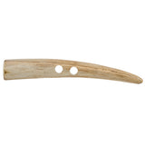 Natural Oversized Horn Toggle - 160L/100mm