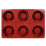 Mae Innovation Silicone Savarin Mold, 6 Cavities