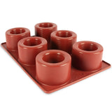 Mae Innovation Silicone Savarin Mold, 6 Cavities