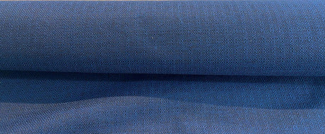 Sampson Chenille Performance Polypropylene Fabric - Sailor Blue/Black, 58" Width (By The Yard)