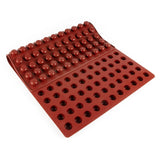 Mae Innovation Silicone Mini Cylinder Mold, 176 Cavities