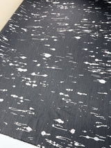 Polyester Acetate Twill Abstract Melange Fabric