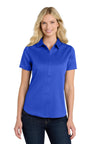 Port Authority® Short Sleeve SuperPro React Twill Women Shirt