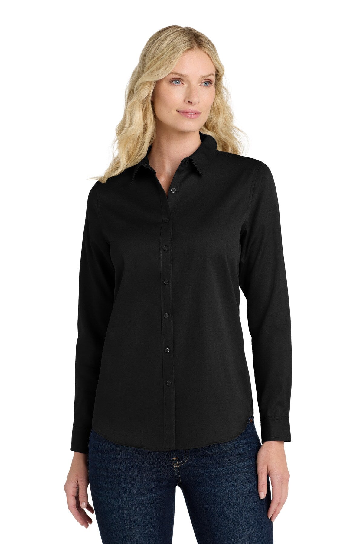Port Authority® Long Sleeve SuperPro React Long Sleeve Shirt