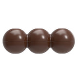 Chocolate World Polycarbonate 3 Balls Chocolate Bar Mold, 9 Cavities