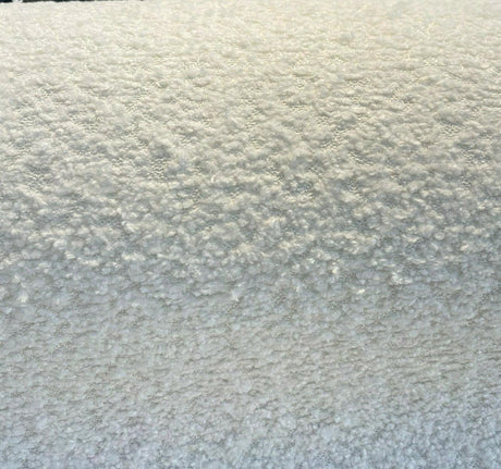 Robert Allen Boucle Polyester Fabric - White Boucle, 54"-56" Width (1 Yard)