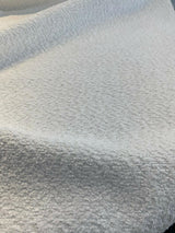 Robert Allen Boucle Polyester Fabric - White Boucle, 54"-56" Width (1 Yard)