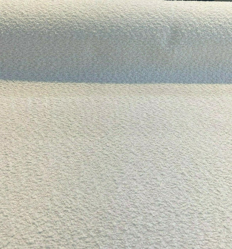 Robert Allen Boucle Polyester Fabric - White Boucle, 54"-56" Width (1 Yard)