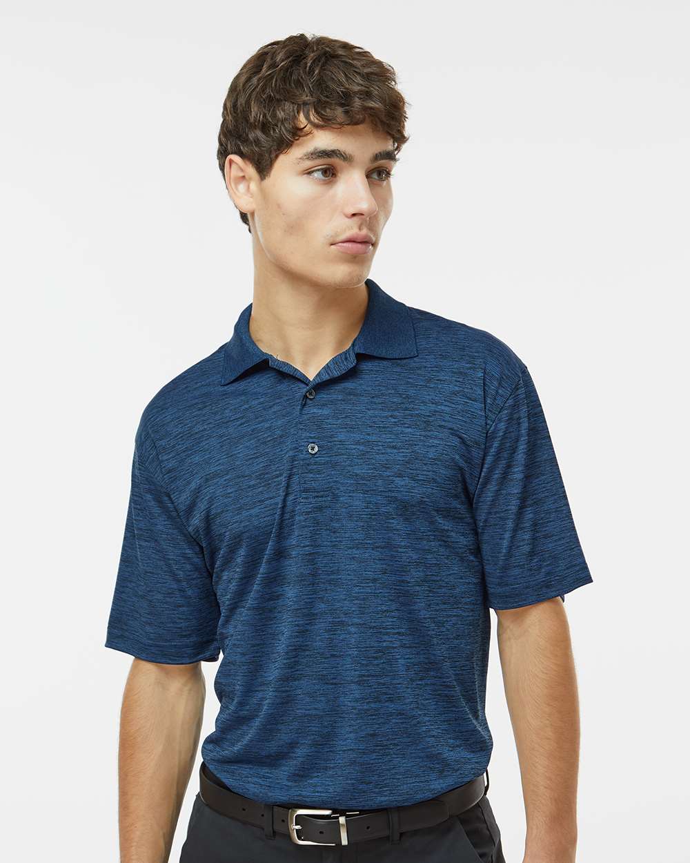 Paragon®Mens Dakota Striated Heather Performance Polo Shirt