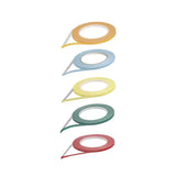 Colored Masking Tape Quarter Inch 60 Yards Draping and Flagging Use