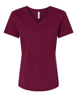 BELLA + CANVAS® Women's Relaxed Jersey V-Neck Tee - 6405