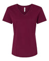 BELLA + CANVAS® Women's Relaxed Jersey V-Neck Tee - 6405