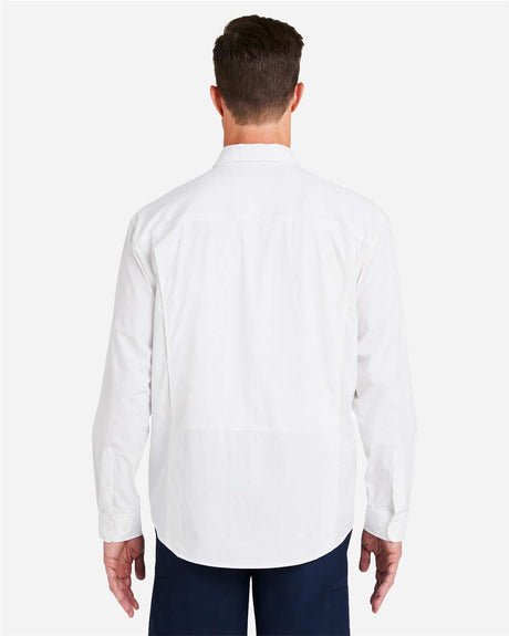HUK® Men’s Long Sleeve Fishing Shirt with Pockets UPF 30+ Sun Protection & Ventilated Design