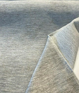 Lush Upholstery Soft Chenille Fabric - Gray Fog, 56" Width, Railroaded (1 Yard)