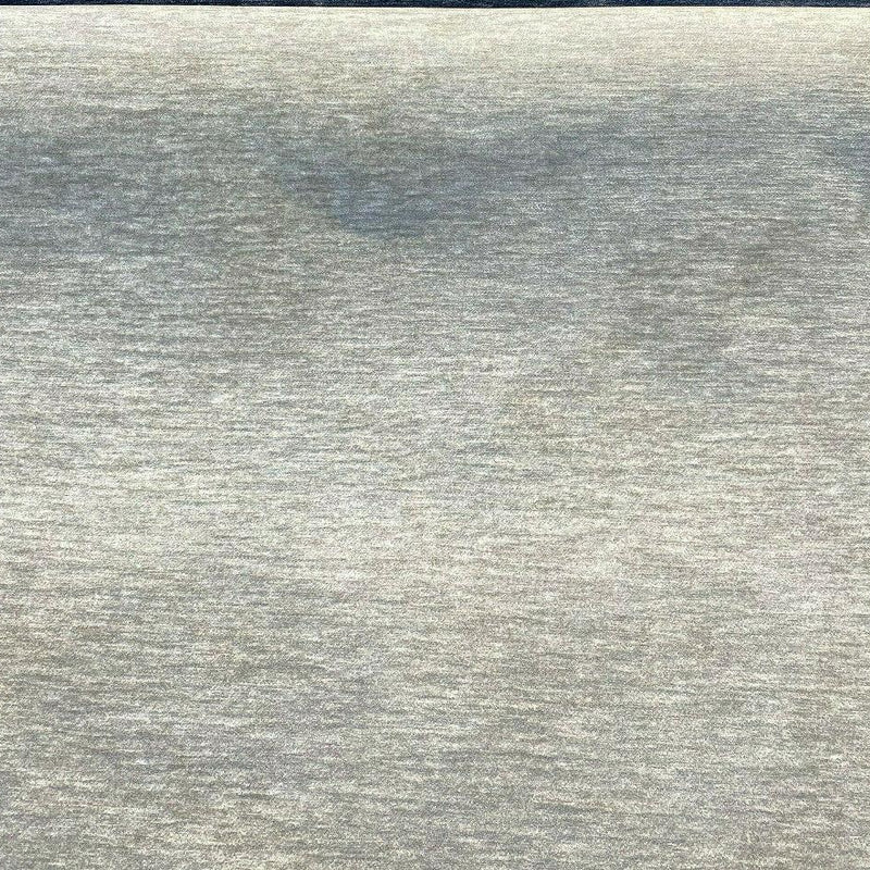 Lush Upholstery Soft Chenille Fabric - Gray Fog, 56" Width, Railroaded (1 Yard)