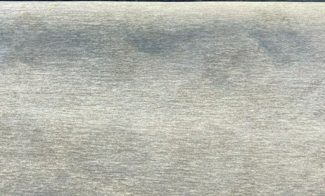 Lush Upholstery Soft Chenille Fabric - Gray Fog, 56" Width, Railroaded (1 Yard)
