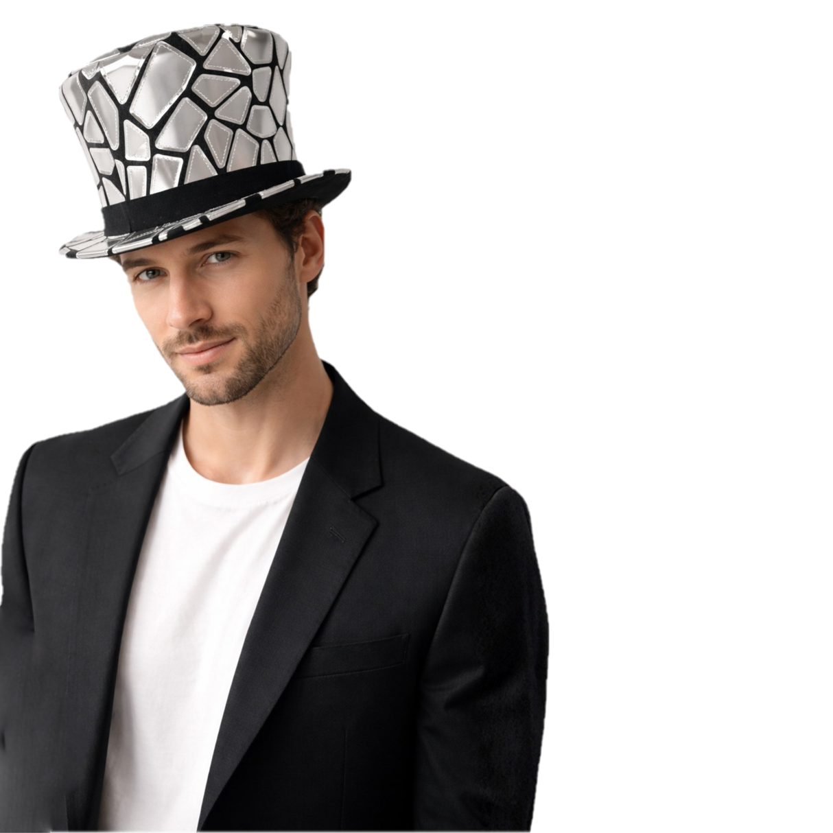 Mirror Mosaic Top Hat
