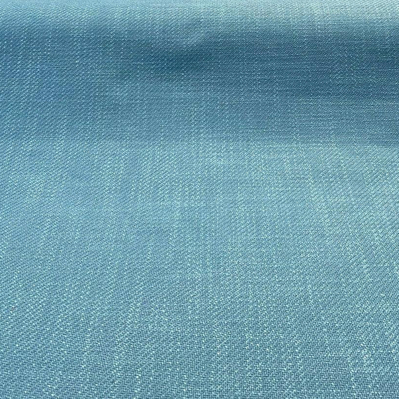 Interweave Chenille Fabric - Teal Turquoise Solid Color, 56" Width (1 Yard)