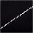1 Row SS13 Crystal/Silver Metal & Czech Rhinestone