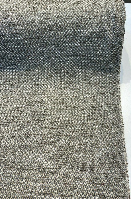 Whitaker Shell Chenille Upholstery Fabric - Charcoal Taupe, 56" Width (1 Yard)