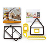Decora Fairy Tale House Plastic Cookie Cutter Set