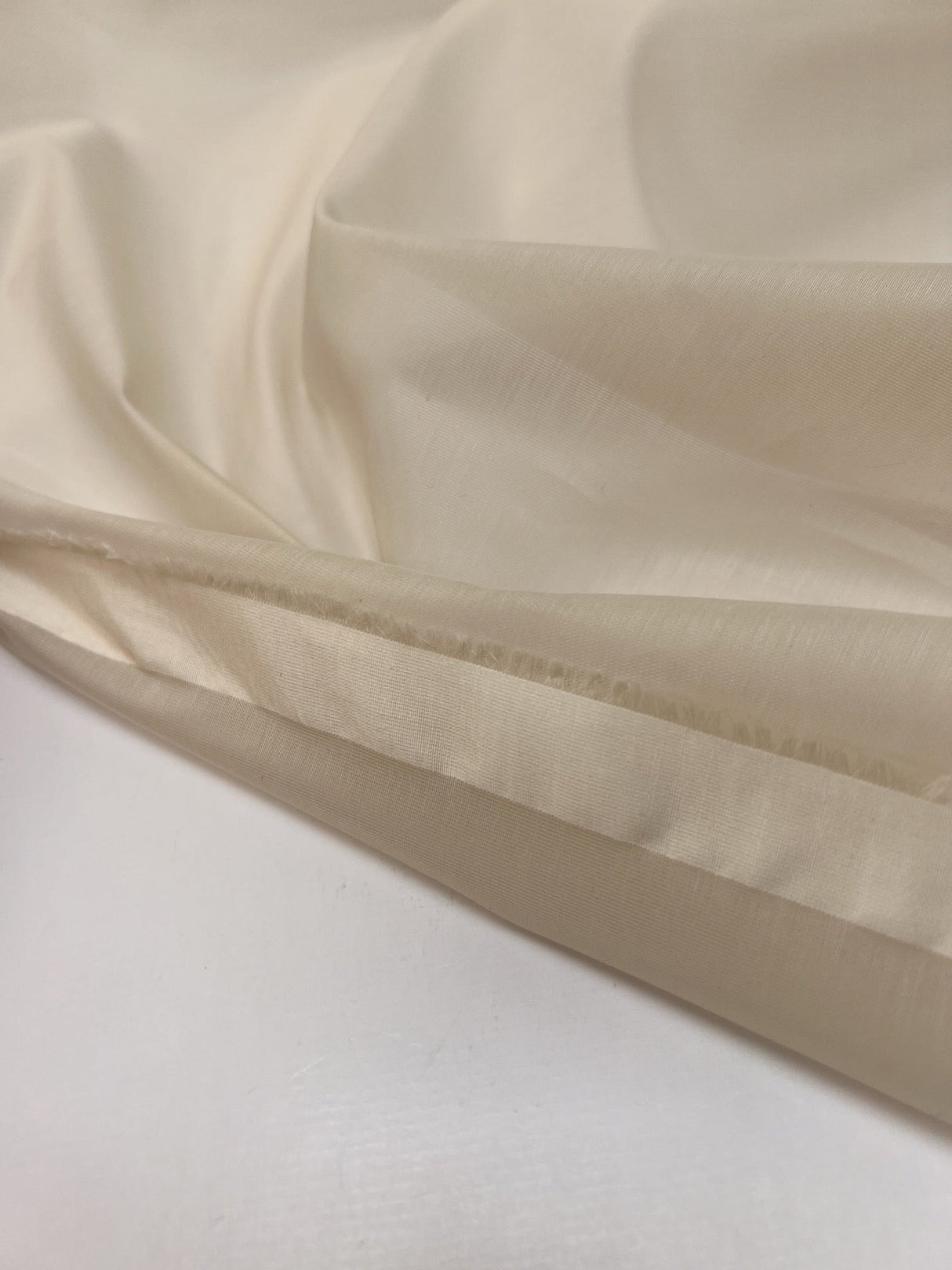 Cotton Plain Weave Melange Beige Fabric