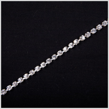 SS18 Crystal/Silver Metal & Czech Rhinestone