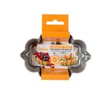 Decora Mini Oval Tart Mold with Removable Bottom, 3.0" x 4.5" x 1.2"